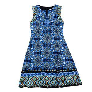 Women's MAGGY L. Knee-Length Sleeveless Dress- Size 8‎